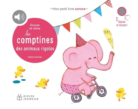 Ecoute et Mime Olélé et les comptines du monde (Livre audio 2023), de  Cécile Hudrisier