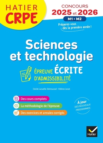 Cécile Laruelle-Detroussel et Hélène Lesot - Sciences et technologie M1-M2.