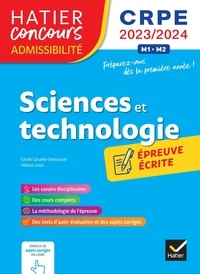 Cécile Laruelle-Detroussel et Hélène Lesot - Sciences et technologie - Epreuve écrite d'admissibilité CRPE.