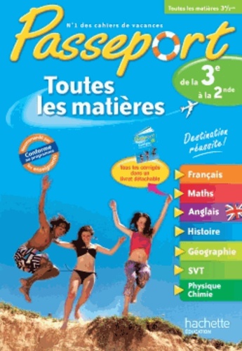 Toutes les matières de la 3e à la 2e