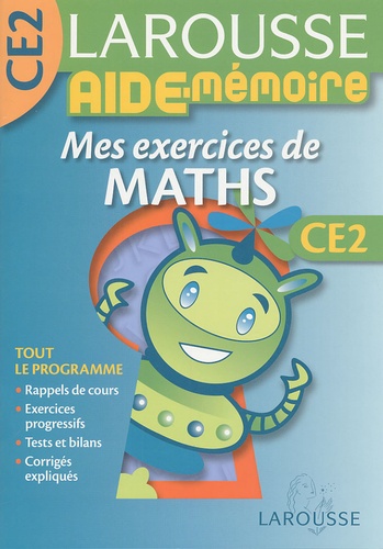 Cécile Robin et Nathalie Rateron - Mes exercices de maths CE2.
