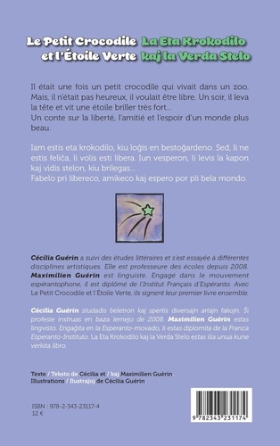 Le petit crocrodile et l'étoile verte. Edition bilingue français-esperanto