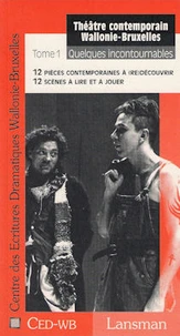 Théâtre contemporain Wallonie-Bruxelles