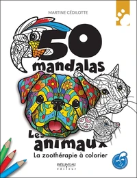 50 mandalas Les animaux