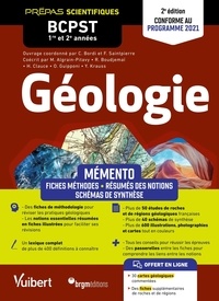 Cédric Bordi et Marianne Algrain Pitavy - Mémento Géologie BCPST 1re et 2e années - Notions-clés, schémas de synthèse, études de roches et de régions, conforme à la réforme.