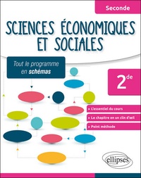 Cédrick Enjary - Sciences économiques et sociales 2de - Tout le programme en schémas.