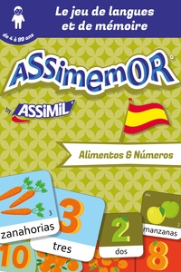 Céladon et Jean-Sébastien Deheeger - Assimemor – Mes premiers mots espagnols : Alimentos y Números.