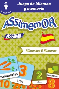  Céladon et Jean-Sébastien Deheeger - Assimemor - Mis primeras palabras en español : Alimentos y Números.
