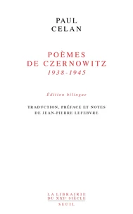 Poèmes de Czernowitz (1938-1945)