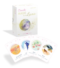 Céleste Gustin - Oracle Magie de la Lune - Avec 44 cartes.