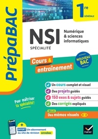 Céline Adobet et Guillaume Connan - Prépabac NSI 1re générale (spécialité) - nouveau programme de Première.