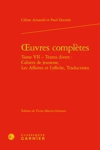Oeuvres complètes