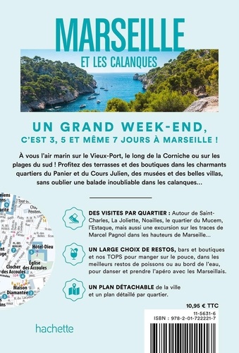 Un grand week-end à Marseille. Et les calanques  avec 1 Plan détachable