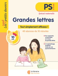 Les tout petits devoirs - Grandes lettres PS (2026)