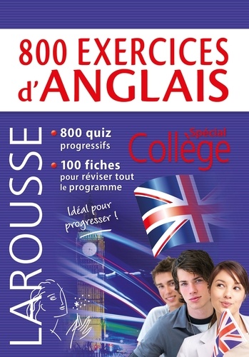 Céline Leclercq et Patrick Santini - 800 exercices d'anglais.