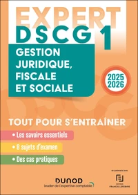 Gestion juridique, fiscale et sociale DSCG 1