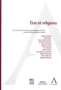 Céline Romainville et Marc Verdussen - Etat et religions.