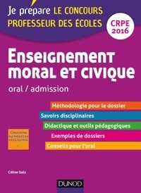 Céline Sala - Enseignement moral et civique, CRPE 2016.