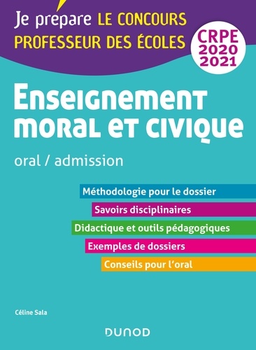 Céline Sala - Enseignement moral et civique - Oral, admission - CRPE 2020-2021.