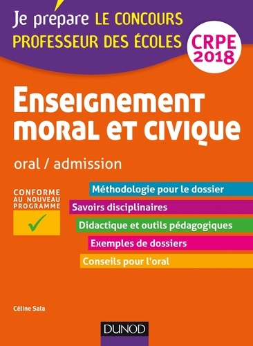 Céline Sala - Enseignement moral et civique - Professeur des écoles - Oral, admission - CRPE 2018.