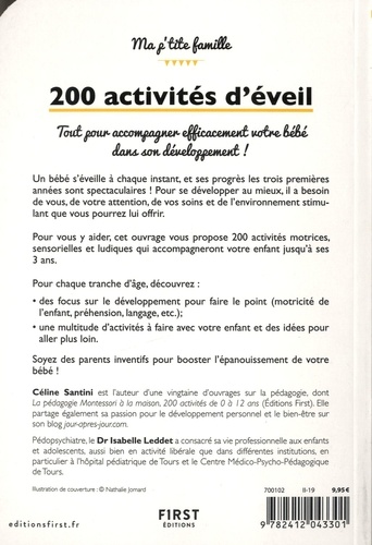 200 activités d'éveil. 0-3 ans