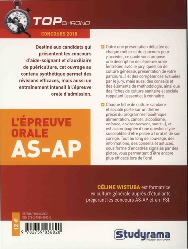 L'épreuve orale AS-AP  Edition 2018