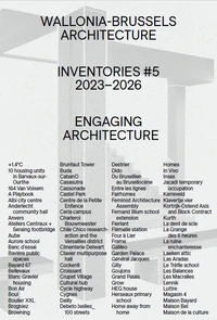 Wallonia-Brussels Architecture Inventories #5 2023-2026