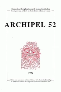 Archipel N° 52-1996