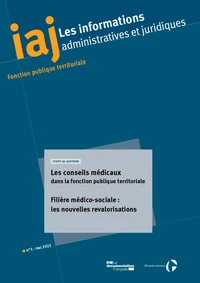 IAJ : Les conseils médicaux dans la fonction publique territoriale - Mai 2022