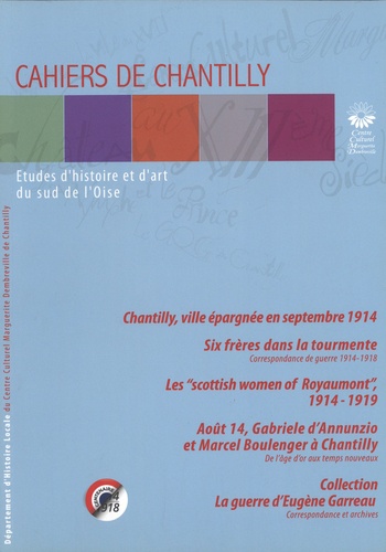  Centre culturel de Chantilly - Les cahiers de Chantilly N° 7 : .