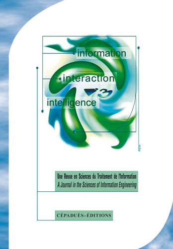 Catherine Garbay - Information Interaction Intelligence Volume 6 N° 1/2006 : .