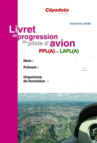 Livret de progression du pilote d'avion
