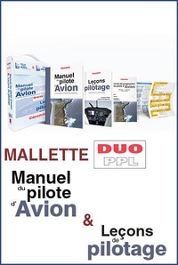  Cépaduès - Mallette duo PPL - Manuel du pilote d'avion ; Leçons de pilotage.