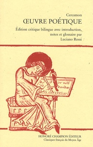  Cercamon - Oeuvre poétique - Edition bilingue français-occitan.