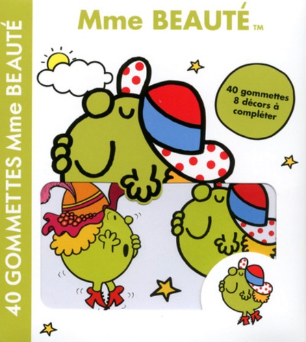  Cerf-Volant - Mme Beauté - 40 gommettes.