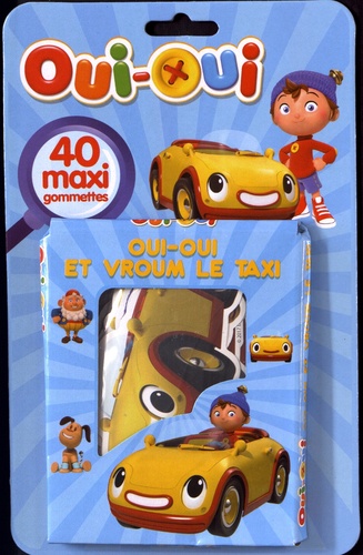  Cerf-Volant - Oui-Oui et vroum le taxi - 40 maxi gommettes.
