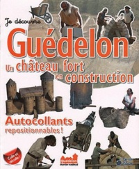  Cerise bleue - Le Château de Guédelon, autocollants - 60 stickers repositionnables.