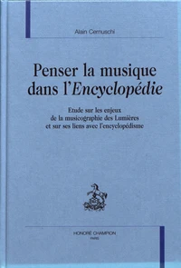 Penser la musique dans l'Encyclopédie