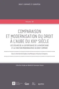 Comparaison et modernisation du droit à l’aube du XXIe siècle