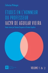 Etudes en l'honneur du Professeur Iacyr de Aguilar Vieira