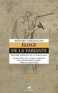 Eloge de la variante