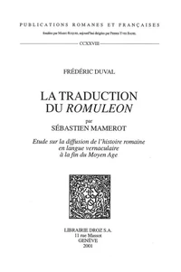 Mélanges de philologie et de littérature médiévales offerts à Michel Burger