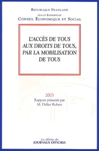  CES - L'accès de tous aux droits de tous, par la mobilisation de tous.