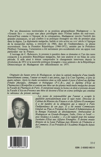 Relations extérieures de Madagascar, de 1960 à 1972