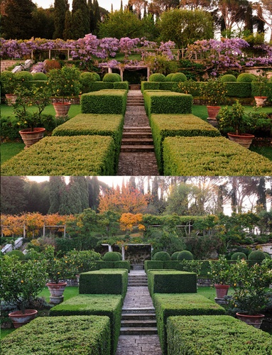 L'Italie des jardins