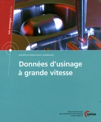 Données d'usinage à grande vitesse