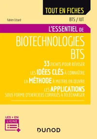 L'essentiel de biotechnologies BTS
