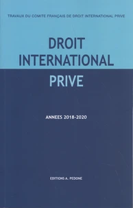 Travaux du Comité français de droit international privé