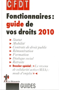 Fonctionnaires : guide de vos droits