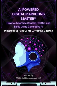 AI Powered Digital Marketing Mastery - How to Automate Content, Traffic, and Sales Using Generative AI (Includes a Free 3-Hour Video Course)